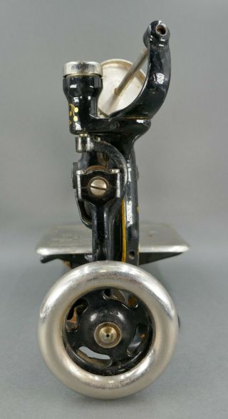 Antique Willcox & Gibbs Automatic 4 Mode Chain Stitch Miniature Sewing Machine 7
