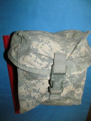 Usgi Military Molle Acu - About 7 1/2 " X 9 " X 3 " - Pouch