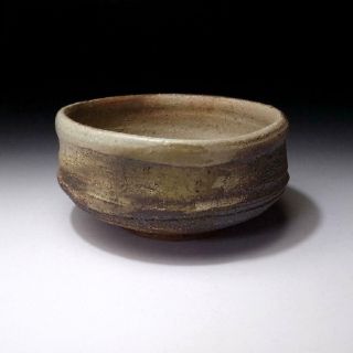 WJ9: Japanese Pottery Tea Bowl,  Hanno ware by Famous potter,  Hideo Torazawa 3