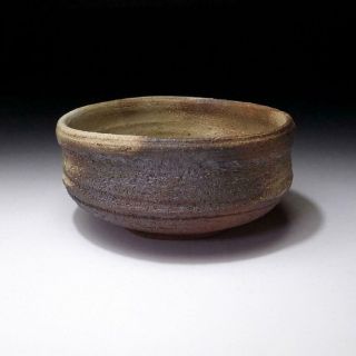 WJ9: Japanese Pottery Tea Bowl,  Hanno ware by Famous potter,  Hideo Torazawa 5