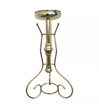 Vintage Brass Plant Stand - Very Rare And Decorative Piece
