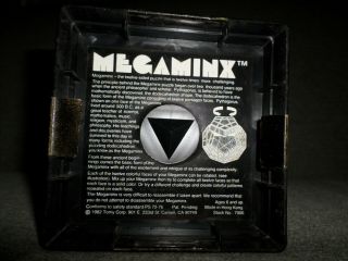 Vintage 1982 Megaminx Puzzle By TOMY In Package 2
