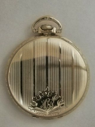 Bulova ART DECO 12 size 17 jewels fancy dial (1920 ' S) 14K.  gold filled case. 3