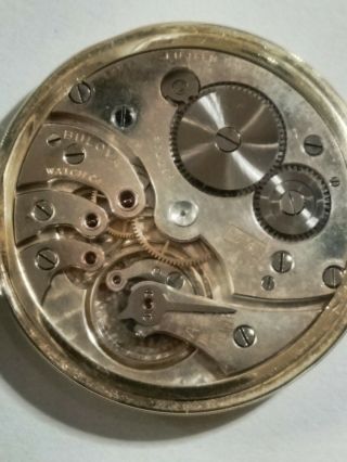 Bulova ART DECO 12 size 17 jewels fancy dial (1920 ' S) 14K.  gold filled case. 4