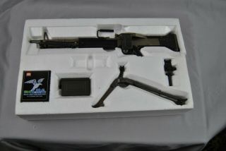 VINTAGE DONG SAN DIE CAST M60 1/3 SCALE CAP GUN WITH BOX 6