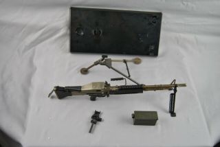 VINTAGE DONG SAN DIE CAST M60 1/3 SCALE CAP GUN WITH BOX 7