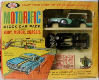 Vintage Ideal Motorific Stock Car Pack Duesenberg In Package
