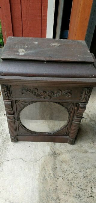 Antique Tall Case / Grandfather Clock w/ Birdcage Movement c.  1740 4