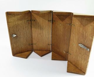 Restored Antique 1889 Singer Sewing Machine Oak Puzzle Box — No Attachments