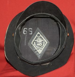 Vintage Soviet Russian Military Naval Navy Captain Visor Hat With Cockade 8