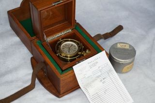 Hamilton Model 22 Marine Chronometer 12