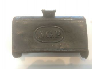 Mckeever Cartridge Box.  45 - 70 Ngp National Guard Pennsylvania