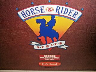 George Washington & Ajax (mib) Horse & Rider Series Hartland Reissue
