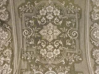 Antique French Delicate Lace Bedspread