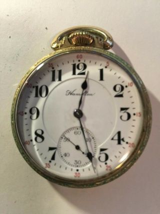 Hamilton Model 2,  Grade 992,  Size 16s,  21 Jewel,  Railroad Grade.