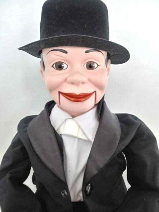 Goldberger Charlie Mccarthy Ventriloquist Puppet Doll Eegee Cm30 Dummy Tuxedo