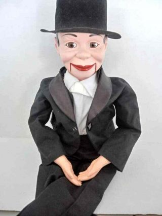 Goldberger Charlie McCarthy Ventriloquist Puppet Doll EEGEE CM30 Dummy Tuxedo 2