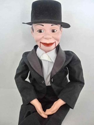 Goldberger Charlie McCarthy Ventriloquist Puppet Doll EEGEE CM30 Dummy Tuxedo 3