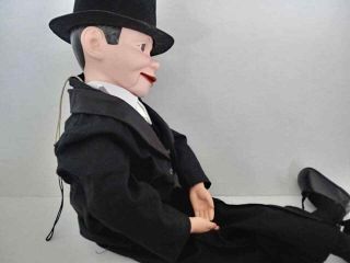 Goldberger Charlie McCarthy Ventriloquist Puppet Doll EEGEE CM30 Dummy Tuxedo 6