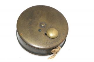 Antique Patented 1864 Civil War Tape Measure Brass