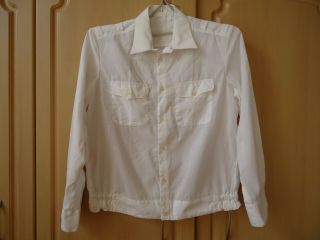 = Soviet Army Parade White Shirt For General With Labels (1970 