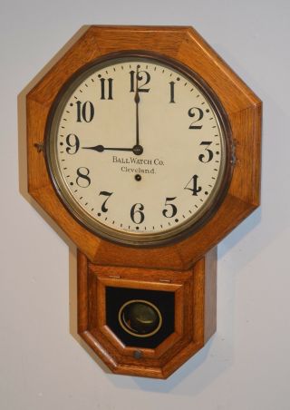 Rare Restored Southern Pacific Seth Thomas Short Drop Regulator Station Clock