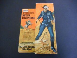 1975 Gabriel The Lone Ranger Rides Again Butch Cavendish Figure Read