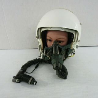 Usaf Sierra Pilot Flight Helmet With Scott Mbu/5 - P Oxygen Mask