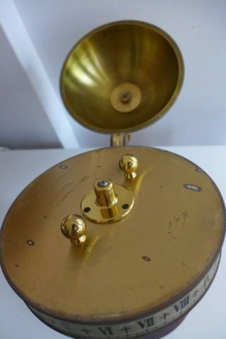 RARE GLOBE CLOCK by CHARLES FRODSHAM,  LONDON good order 394 /5000 4