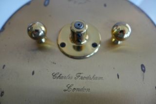 RARE GLOBE CLOCK by CHARLES FRODSHAM,  LONDON good order 394 /5000 6