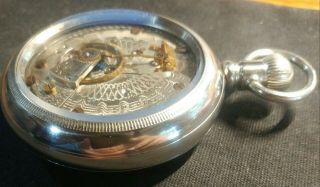 (1890) 18s Hampden 17j Special Rare Special Adjustment Model 2 Pocket Watch
