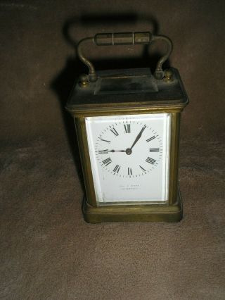 Antique French Carriage Clock 1