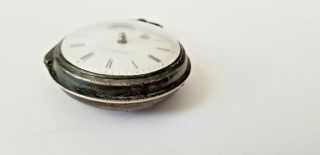 Braun in Wolfstein Antique Key Wind Fusee Pocket Watch 5
