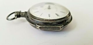 Braun in Wolfstein Antique Key Wind Fusee Pocket Watch 6