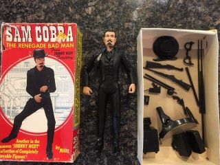 Vintage Marx Sam Cobra Doll The Renegade Bad Man Johnny West
