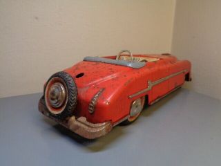 DISTLER US ZONE GERMANY VINTAGE 1950 ' S TINPLATE PACKARD CONVERTIBLE VERY RARE 2
