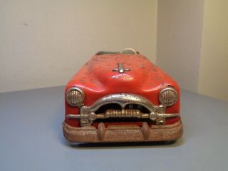 DISTLER US ZONE GERMANY VINTAGE 1950 ' S TINPLATE PACKARD CONVERTIBLE VERY RARE 3
