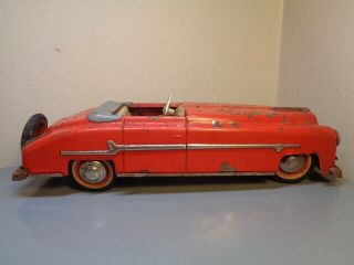 DISTLER US ZONE GERMANY VINTAGE 1950 ' S TINPLATE PACKARD CONVERTIBLE VERY RARE 6