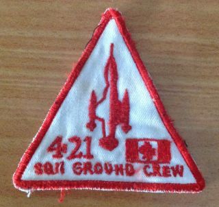 F - 104 Starfighter Rcaf Royal Canadian Airforce 421 Sqd Patch