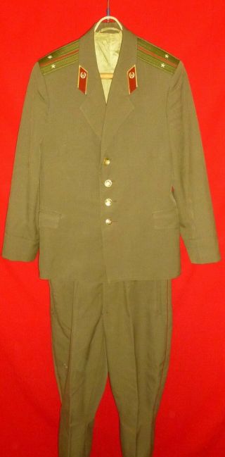 Russian Soviet Mvd Bb Internal Troops Officer Uniform Jacket,  Breeches Ussr