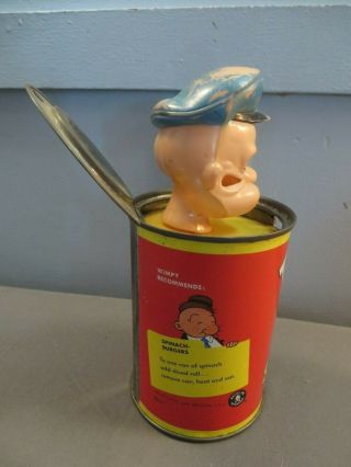 Vintage Mattel Popeye in The Music Box Spinach Can Jack in the Box NO BOX 7