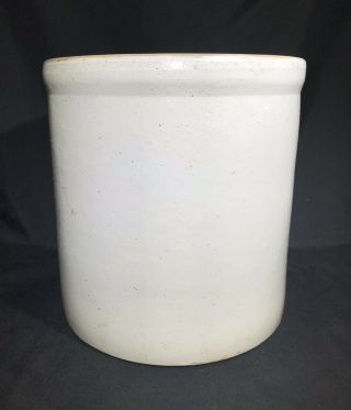 Antique Red Wing 3 Gallon Stoneware Crock - Small Wing 3