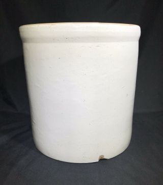 Antique Red Wing 3 Gallon Stoneware Crock - Small Wing 4