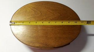 Vintage Shaker Style Oval Wood Box 9 - 83 WLS 2071 11 