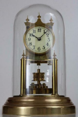 Gustav Becker 400 Day Anniversary Torsaion Clock Mainspring Bust