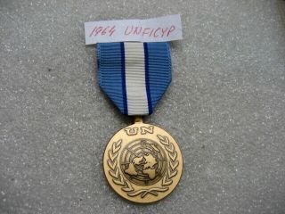. Medal Un United Nation 1964 Unficyp,  Cyprus