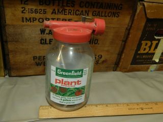 Greenfield Glass Jar Plant Sprayer Elanco (eli Lilly) Indianapolis,  Ind.