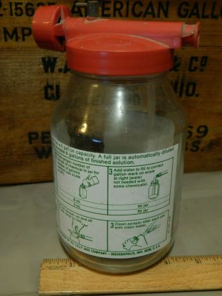 Greenfield Glass Jar Plant Sprayer ELANCO (Eli Lilly) Indianapolis,  IND. 7