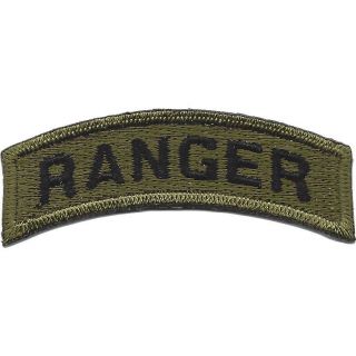 Army Ranger Rocker Od Patch