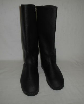 Soviet Russian Classic Soldier Kirza Boots Size 43 (eu 44,  Us 10)